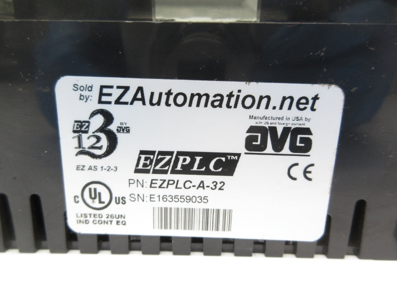 EZ AUTOMATION EZPLC-A-32 115VAC UNMP