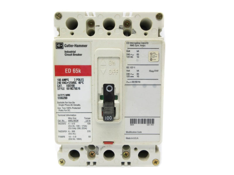 EATON ED3100 240VAC 100A NSNP