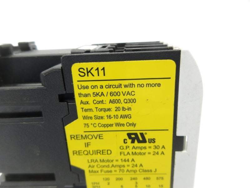 ACI SK11 110/120V 30A NSNP