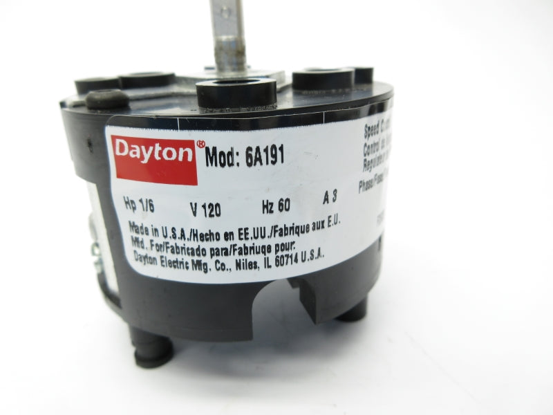 DAYTON 6A191 120V 3A (AS PICTURED) NSNP
