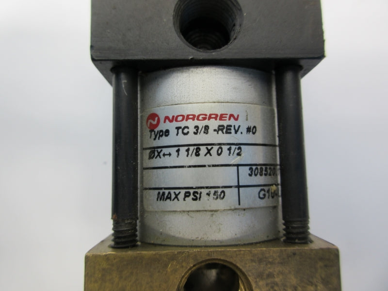 NORGREN TC3/8-REV.#0-OX-1-1/8-0-1/2 150PSI NSNP