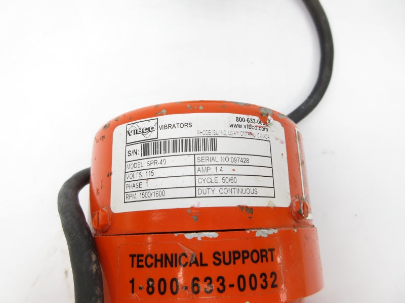VIBCO SPR-40 115V 1.4A UNMP