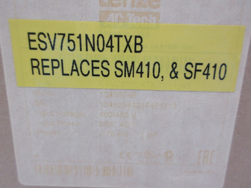 LENZE ESV751N04TXB 400/480V NSFS