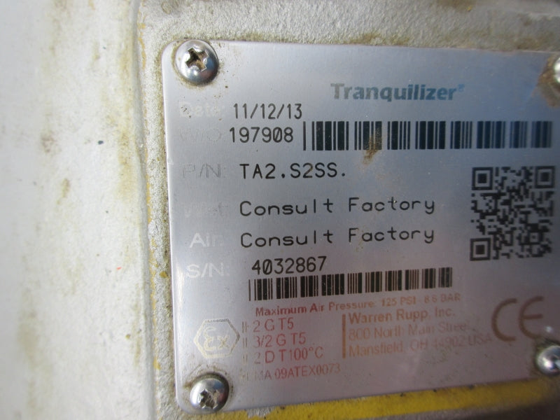 WARREN RUPP TA2.S2SS UNMP