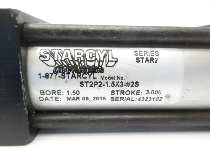 STARCYL ST2P2-1.5X3-#2S UNMP