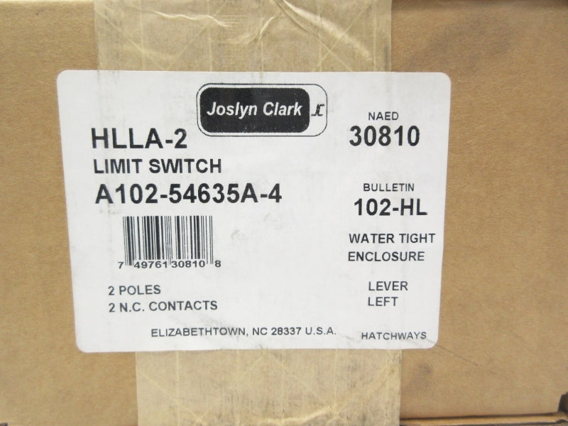 JOSLYN CLARK HLLA-2 NSFS