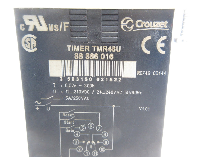 CROUZET 88886016 250VAC 5A 0.02S-300H NSNP