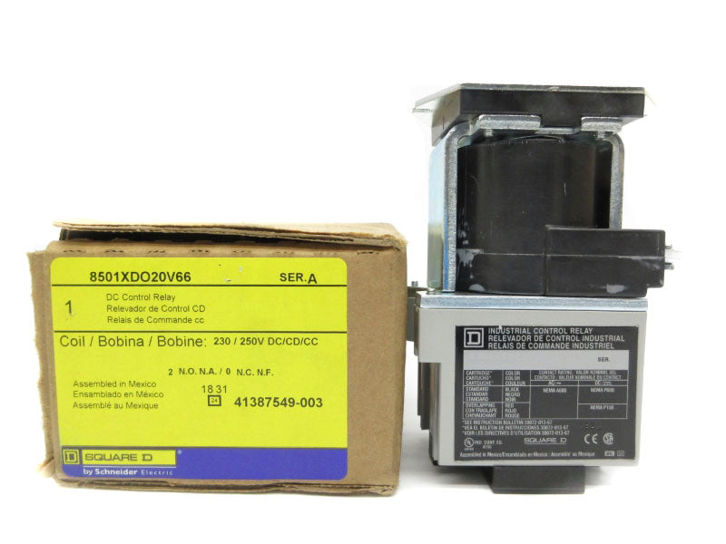 SQUARE D 8501XDO20V66 SER. A 230/250VDC NSMP