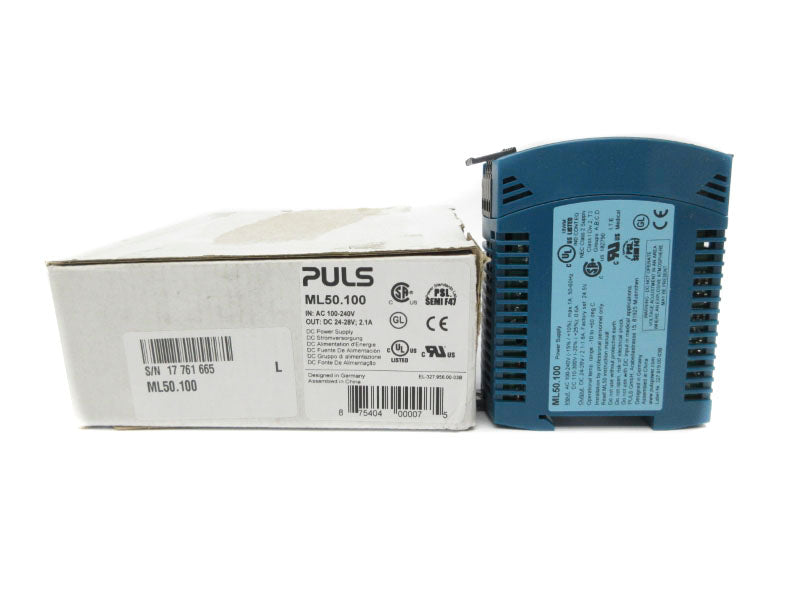 PULS ML50.100 100-240VAC 1A NSMP
