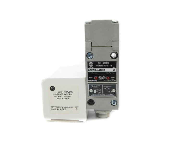 ALLEN BRADLEY 802PR-LABK2 SER. C 60-132VAC (WH) NSMP