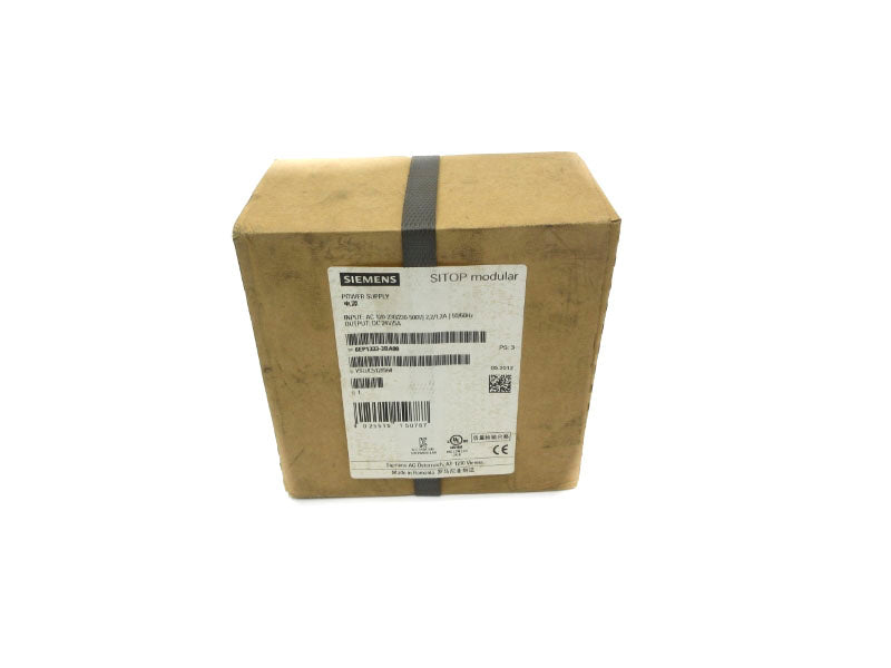SIEMENS 6EP1333-3BA00 120-230/230-500VAC 2,2/1,2A NSFS