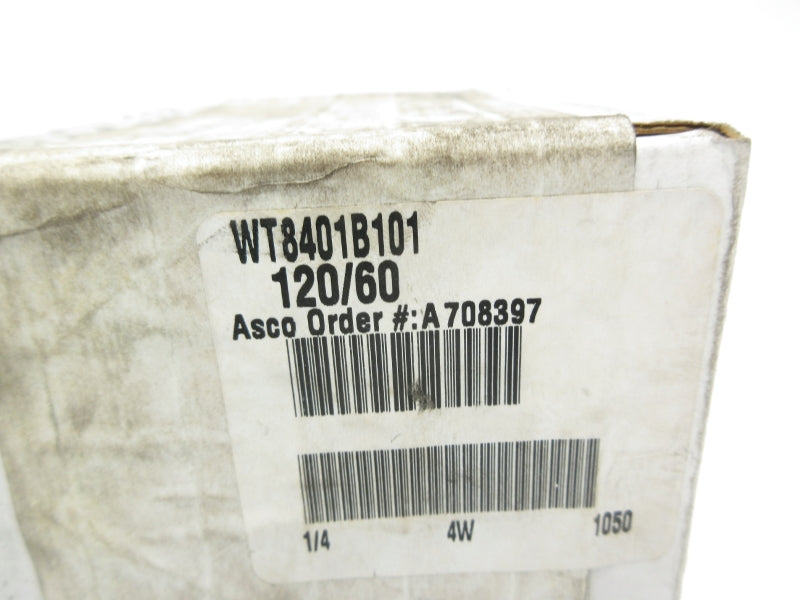 ASCO WT8401B101 120V NSFS