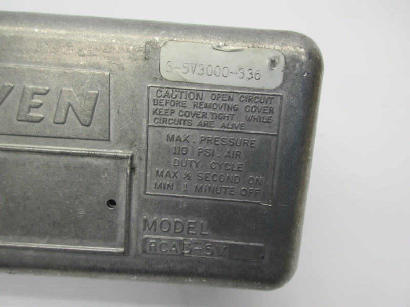 GOYEN 3-5V3000-336 RCA3-5V 110PSI 1/2S-1M NSNP
