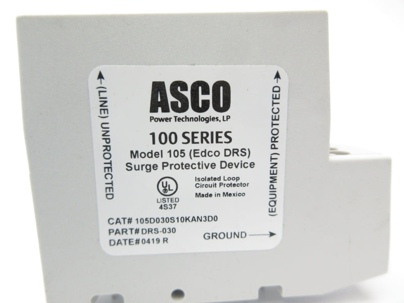 ASCO 105D030S10KAN3D0 DRS-030 NSNP