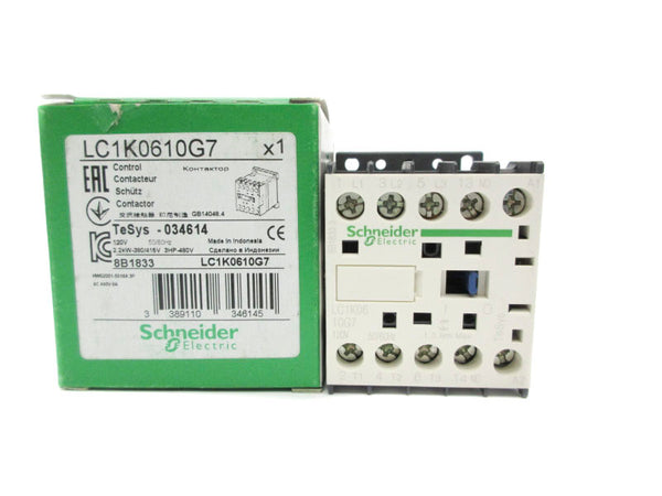 SCHNEIDER ELECTRIC LC1K0610G7 120V NSMP