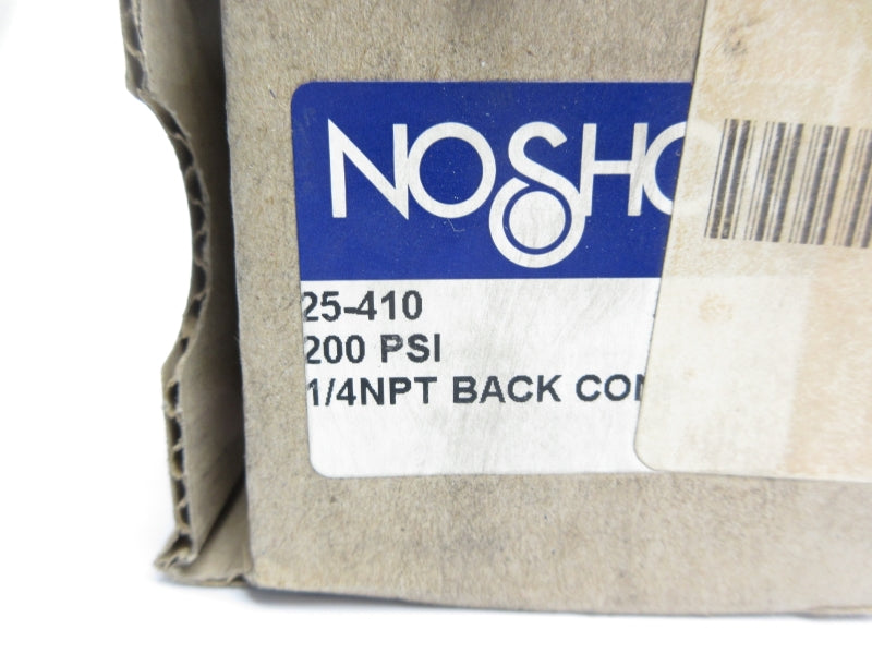 NOSHOK 25-410 0-200PSI 1/4" NSMP