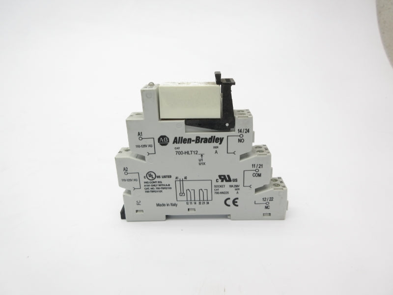 ALLEN BRADLEY 700-HLT12U1 SER. A 110VDC 10A NSNP