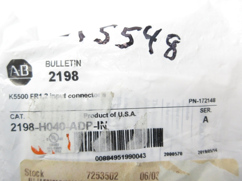ALLEN BRADLEY 2198-H040-ADP-IN SER. A NSMP