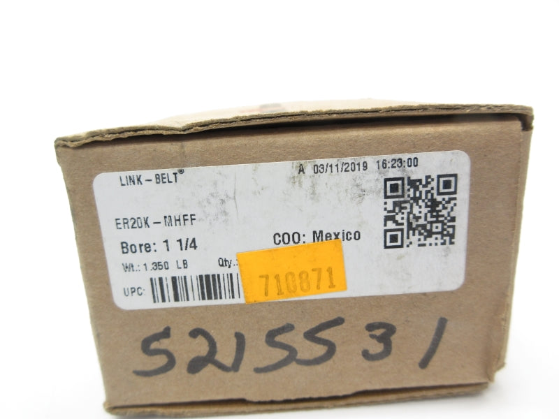REXNORD ER20K-MHFF 1-1/4" NSMP