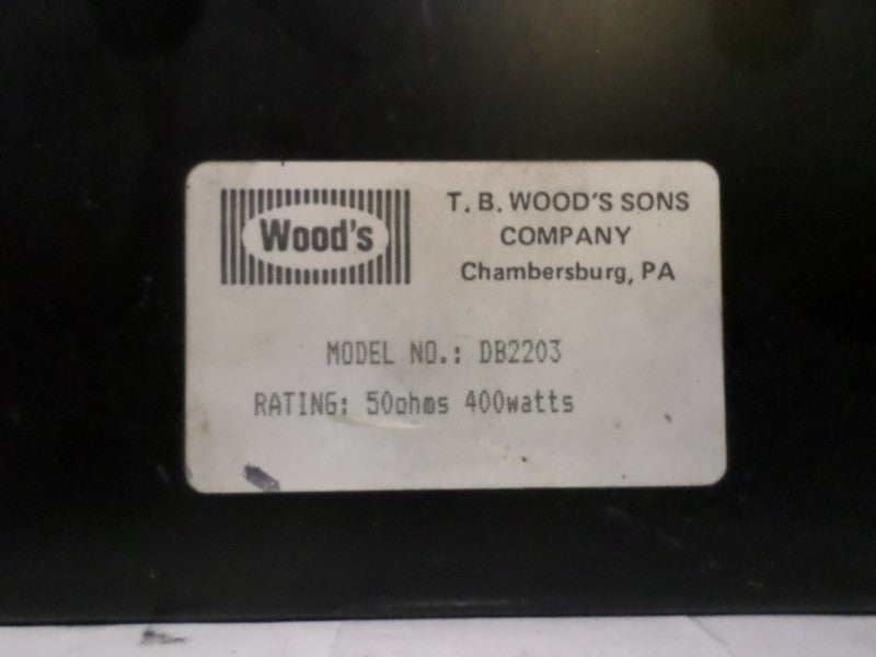 TB WOODS DB2203 RESISTOR BANK UNMP