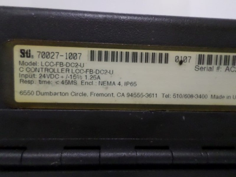 STI LCC-FB-DC2-U LIGHT CURTAIN CONTROLLER UNMP