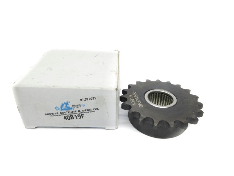 BREWER MACHINE & GEAR 40B19F NSMP
