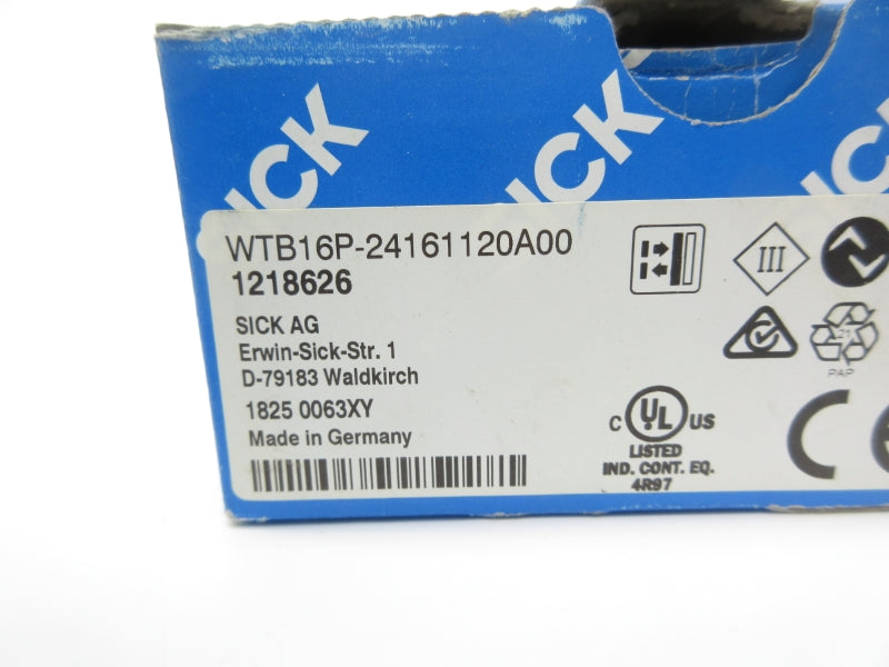 SICK WTB16P-24161120A00 1218626 10-30VDC NSMP