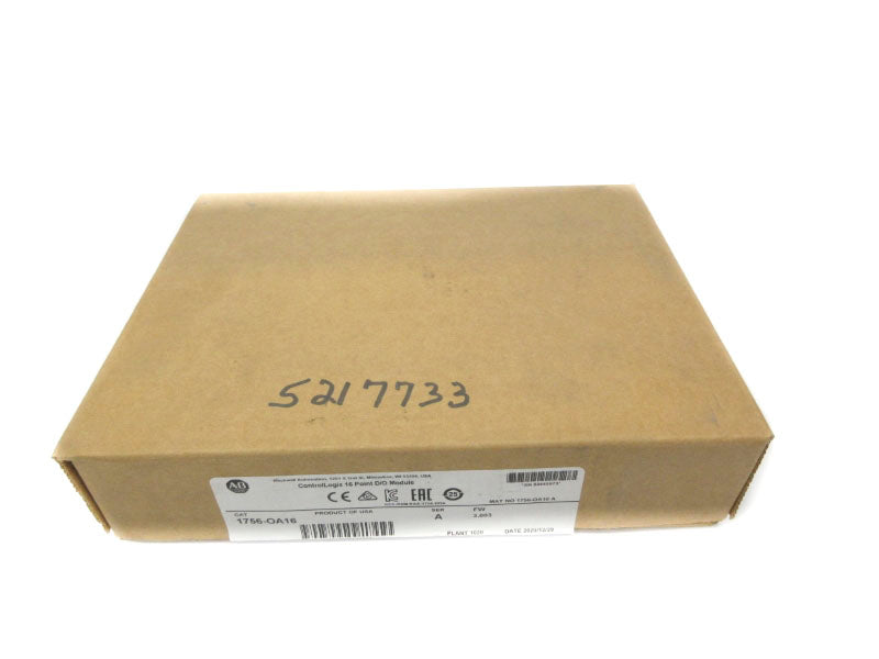 ALLEN BRADLEY 1756-OA16 SER. A F/W 3.003 DATE: 2020 NSFS