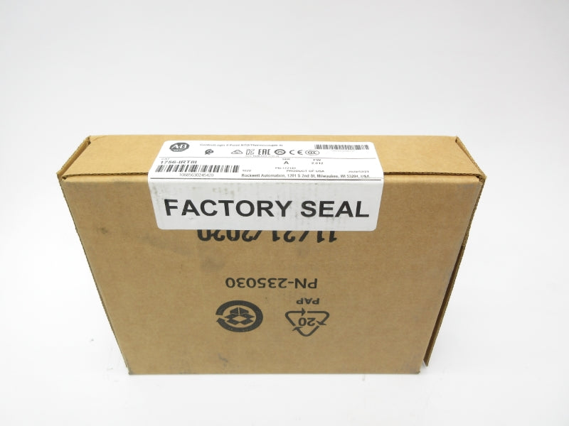 ALLEN BRADLEY 1756-IRT8I SER. A F/W 2.012 DATE: 2020 NSFS