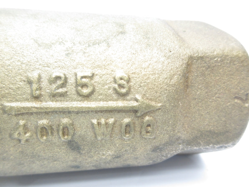 CONBRACO 125S 400WOG 1-1/4" NSNP
