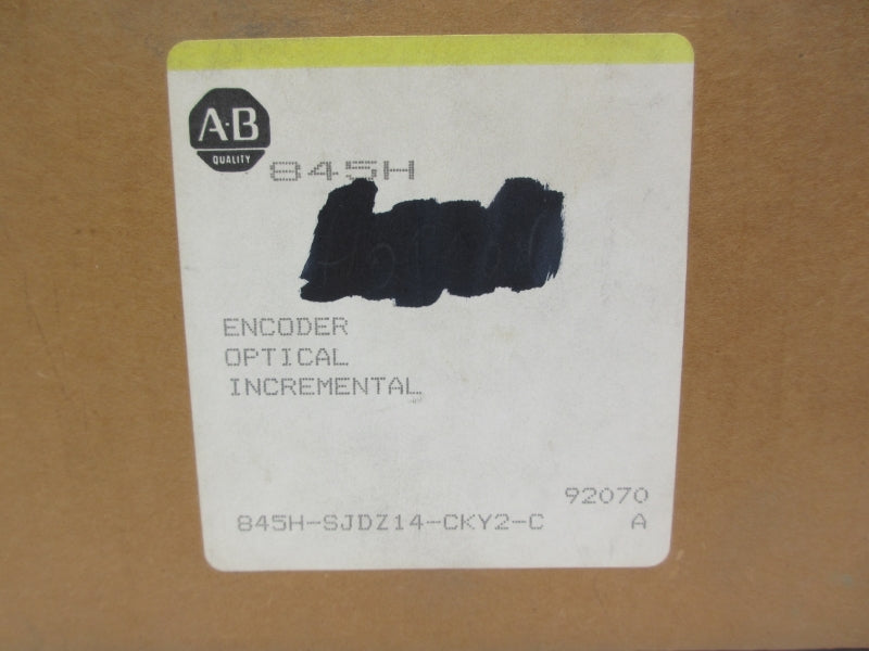 ALLEN BRADLEY 845H-SJDZ14-CKY2-C SER. A (BR/YL) NSMP