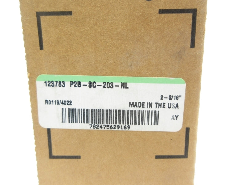 DODGE 123783 P2B-SC-203-NL 2-3/16" NSFS