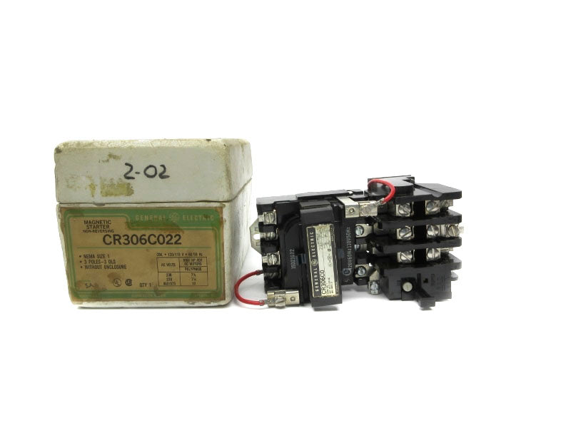 GENERAL ELECTRIC CR306C022 120/110V 27A NSMP