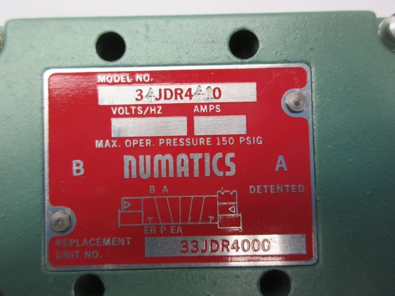 NUMATICS 33JDR4000 150PSI NSNP