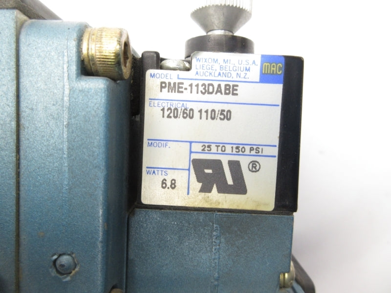 MAC 6551B-000-PM-113DA 110/120V 150PSI NSNP