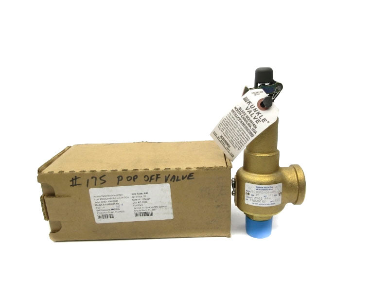 KUNKLE VALVE 6010FEM01-AM175 175PSI 1" NSMP