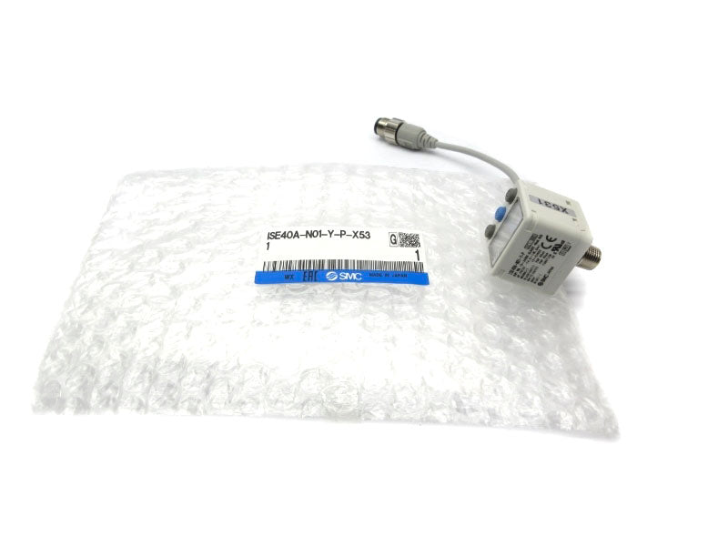 SMC ISE40A-N01-Y-P-X53 12-24VDC 14.5-145.0PSI NSMP