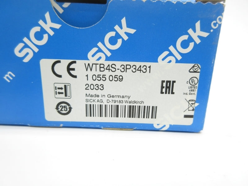 SICK WTB4S-3P3431 1055059 DC10-30V NSMP