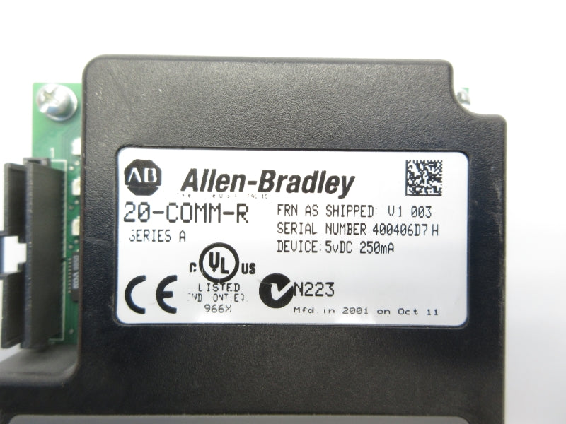 ALLEN BRADLEY 20-COMM-R SER. A F/W V1.003 NSNP