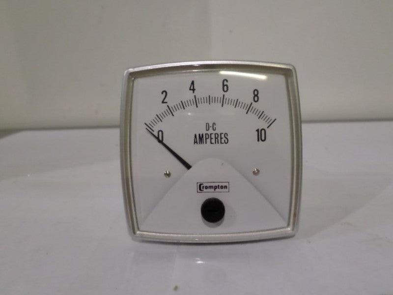 CROMPTON 016-05AA-ECMT PANEL METER 0-10 DC AMP  NSMP