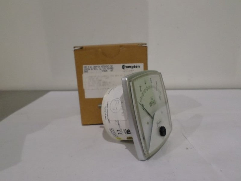 CROMPTON 016-05AA-ECMT PANEL METER 0-10 DC AMP  NSMP
