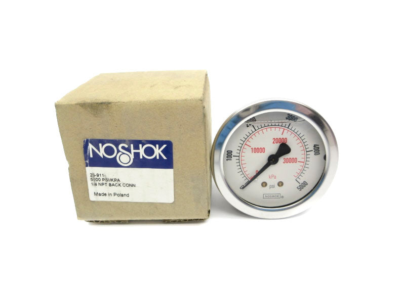 NOSHOK 25-911-6000PSI/KPA 6000PSI 1/4" NSMP