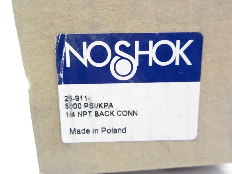 NOSHOK 25-911-6000PSI/KPA 6000PSI 1/4" NSMP
