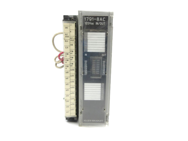 ALLEN BRADLEY 1791-8AC SER. A 85-132VAC UNMP