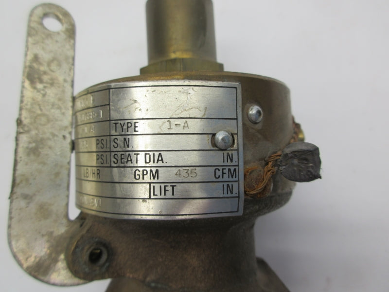 KUNKLE VALVE 51788-1 125PSI 1-1/4" UNMP