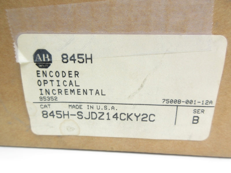 ALLEN BRADLEY 845H-SJDZ14CKY2C SER. B (BR/WH) NSMP