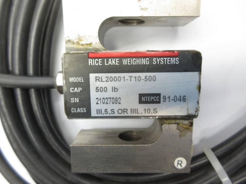 RICE LAKE WEIGHING SYSTEMS RL200001-T10-500 NSNP