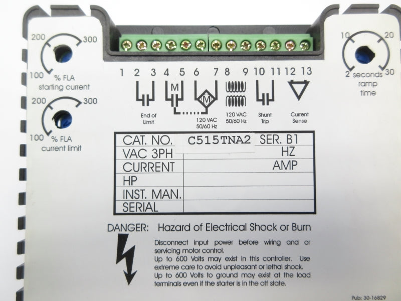 ATS C515TNA2 SER. B1 120VAC UNMP