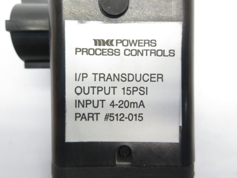 POWERS PROCESS CONTROLS 512-015 15PSI NSNP