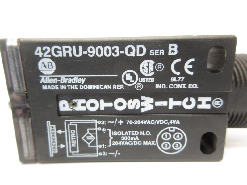 ALLEN BRADLEY 42GRU-9003-QD SER. B 70-264VAC/DC NSNP